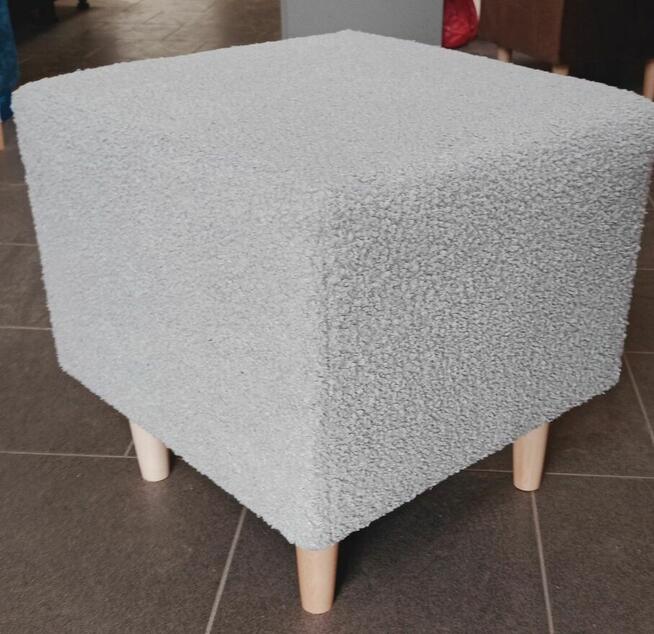 Pufa Teddy Boucle nowe różne kolory