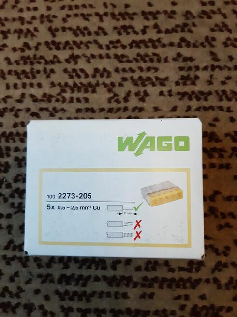 Złączki elektryczne WAGO-komplet