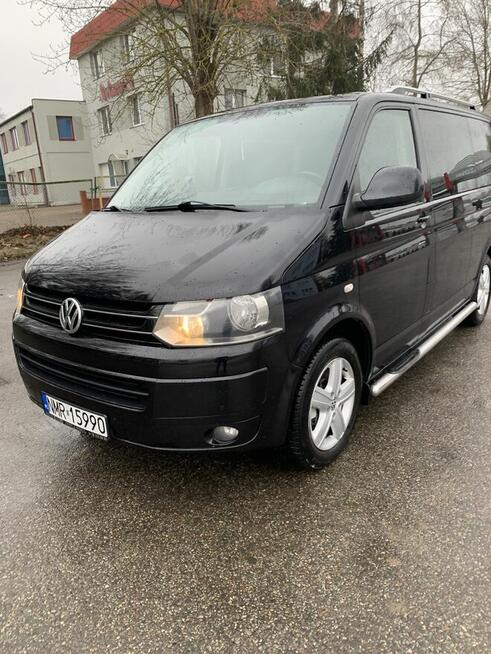W T5 Trasporter, Caravella Lift 2.0tdi 180KM 2013 rok Zamiana