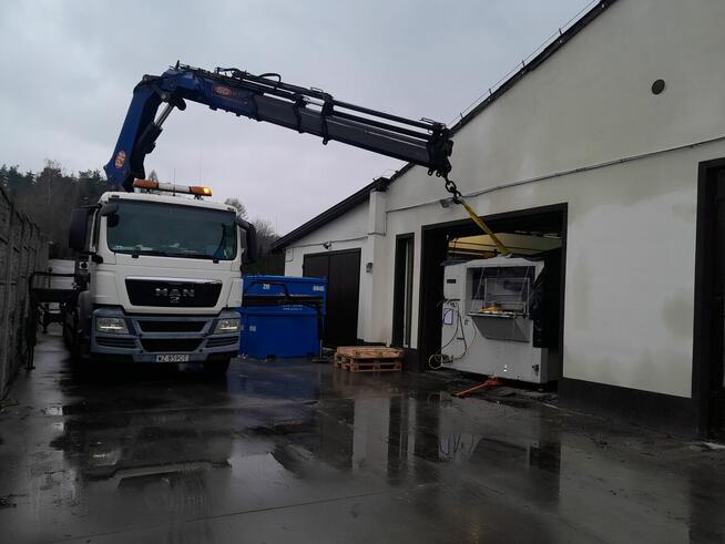 Transport HDS Warszawa ładunki do 4 m wysokości naczepa nisk