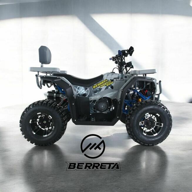 quad 200 cc Berreta Bulldog 200 cc pług gratis