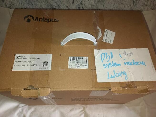 Zestaw 8 kamer, nagrywarka, zasilanie, okablowanie. Okazja!