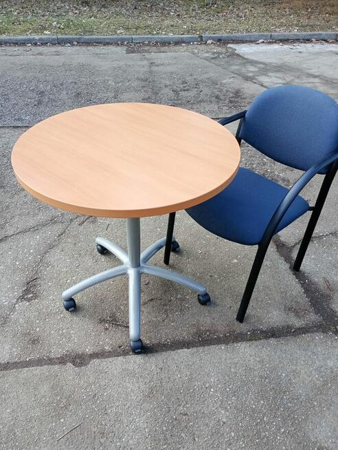 Stół konferencyjny 80x80cm STEELCASE stoły do biur domu