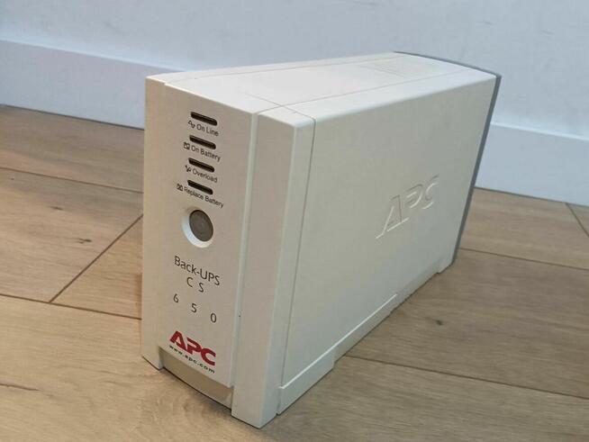 Zasilacz awaryjny APC Back-UPS CS 650 NOWY AKUMULATOR