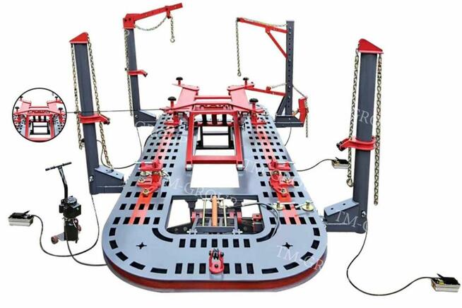 Rama naprawcza 4T 4x DOZER!! płyta blacharska z podnośniki