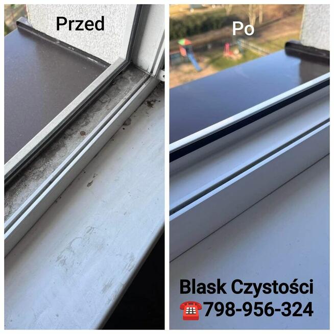 Sprzątanie domów i mieszkań, mycie okien.