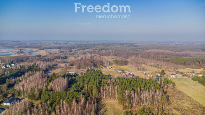 Działka w lesie w Grzegorzewicach