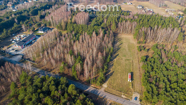 Działka w lesie w Grzegorzewicach