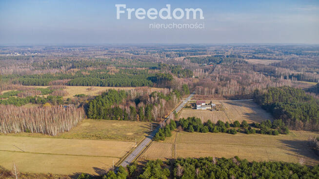 Działka w lesie w Grzegorzewicach