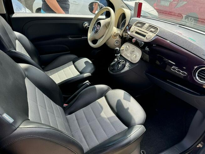 Fiat 500 2015 r !!! Szklany Dach !!! Alufelgi