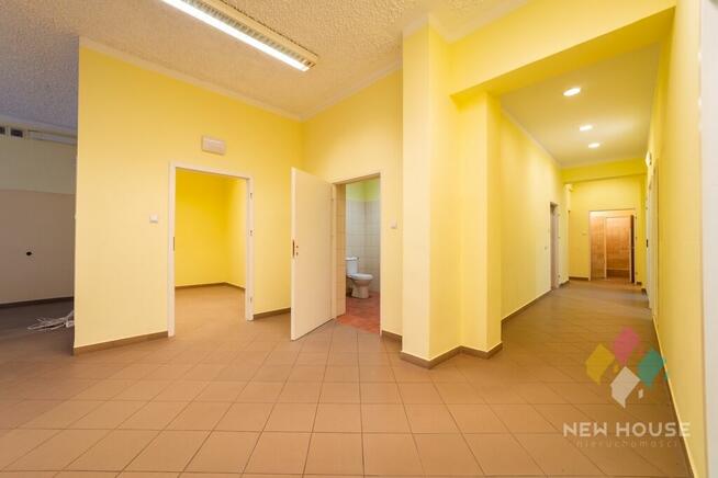 Mrągowo, przestronny lokal, pow.168m2 niski parter