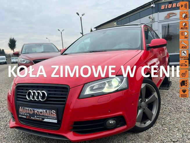 Audi A3 1,4TFSi*125PS*173100ASO*S-Line*Exterieur*Pano*Skóry*Bi-Xen*Led*Opłacon