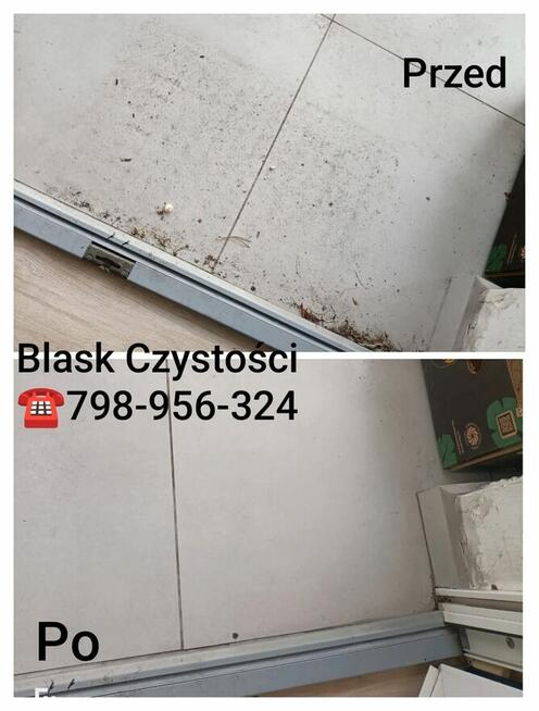 Sprzątanie domów i mieszkań, mycie okien.