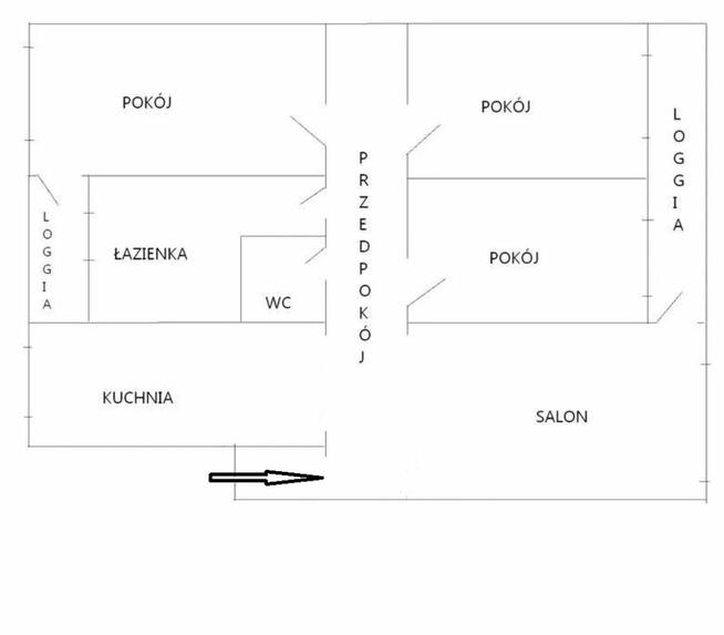 4 - pokojowe przytulne mieszkanie z garażem