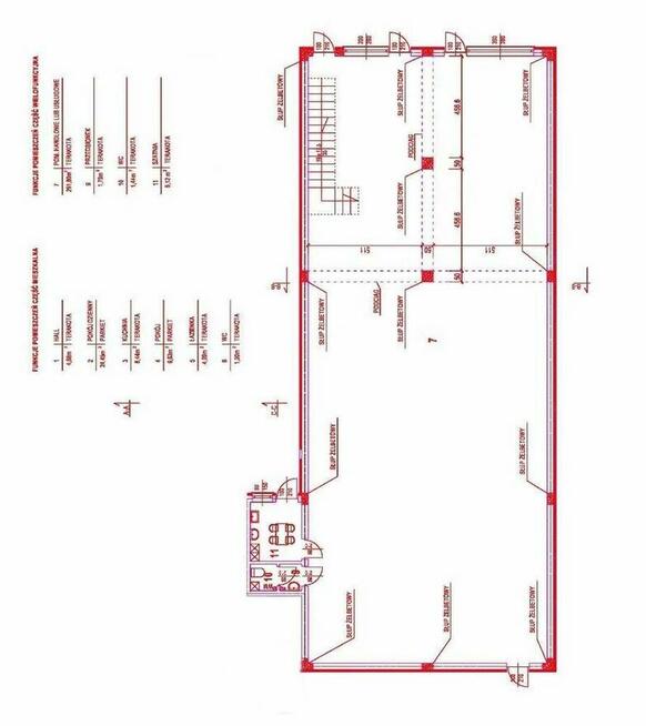 Lokal użytkowy - parter 300m2 Dąbrowa Tarnowska