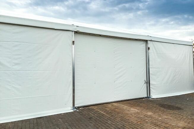 Hala namiotowa konstrukcja aluminiowa dwuspadowa 10x15x2,5m