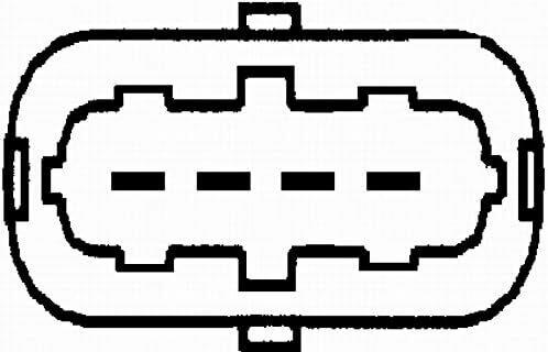HELLA 8ET 009 142-671 Przepływomierz powietrza Astra Vectra