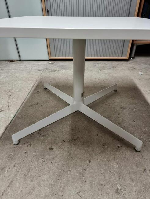 Stół biały kawowy NOVUS 60x60cm stoły do biur domu kuchni