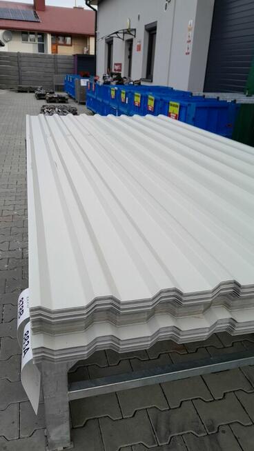 Blacha Trapezowa T-14 kremowe podkłady - tanio i od ręki