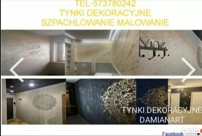 SZPACHLOWANKE/MALOWANIE/TYNKI DEKORACYJNE