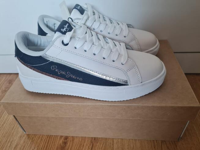 Buty skórzane Pepe Jeans