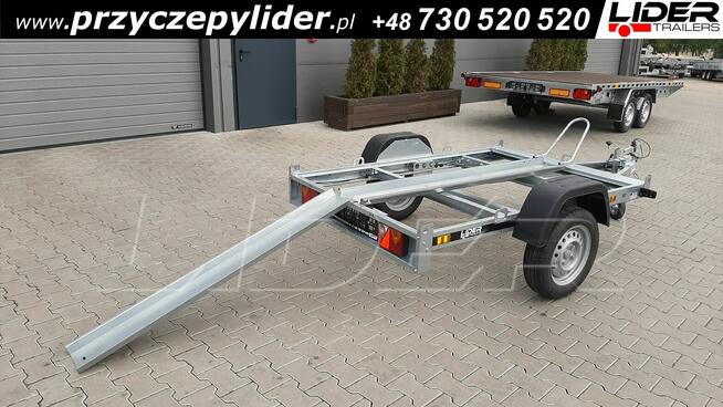 TM-050 przyczepa 200x107cm do transportu 1 motocykla
