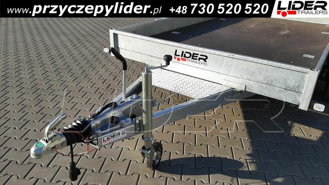 NW-050 przyczepa 350x196x18cm, do przewozu minikoparki