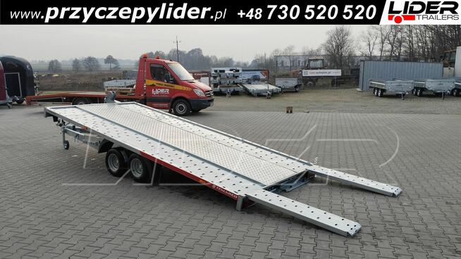 TM-231A przyczepa Carkeeper 460x203cm, laweta wychylana