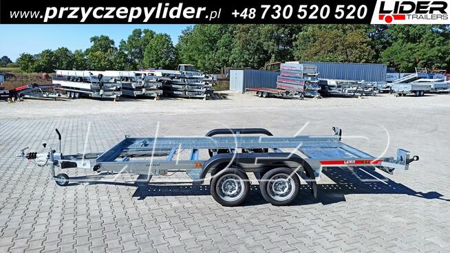 TM-360 przyczepa 400x180cm, Car Flat 4018/2 laweta do aut