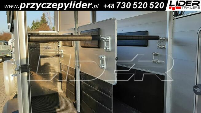 IF-80R-2 przyczepa dla koni IFOR WILLIAMS HBX511 Range ALU,