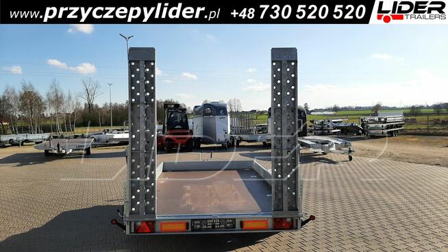 NW-049 przyczepa 350x196x18cm, do przewozu minikoparki