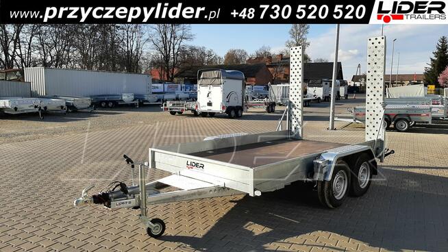 NW-049 przyczepa 350x196x18cm, do przewozu minikoparki