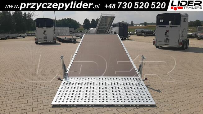 TM-383A przyczepa 593x215cm, Universal 6021 wychylana