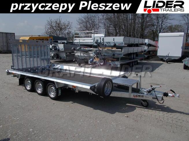 TM-211 przyczepa 394x182x25 builder 3 4018/3 do minikoparki