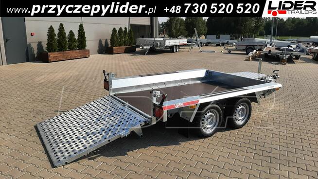 TM-289 przyczepa 260x150cm, Builder 2615 do koparki sprzętu