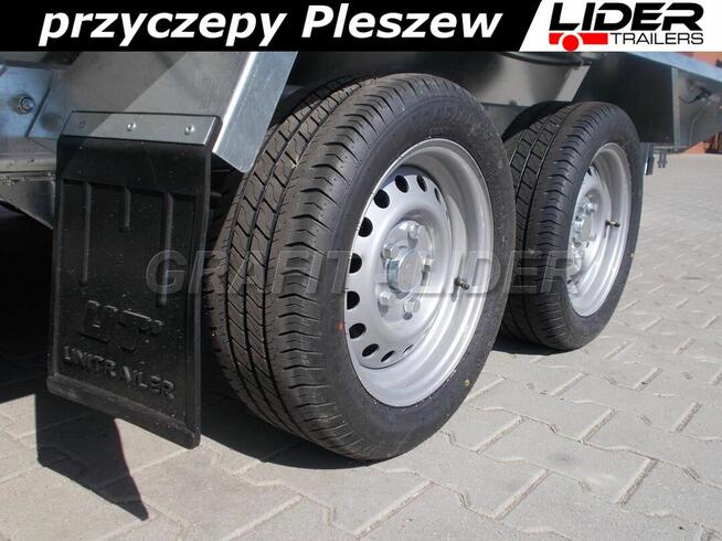 TM-223 przyczepa 394x182x25cm, builder 3 4018 do minikoparki