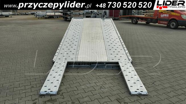 TM-231A przyczepa Carkeeper 460x203cm, laweta wychylana