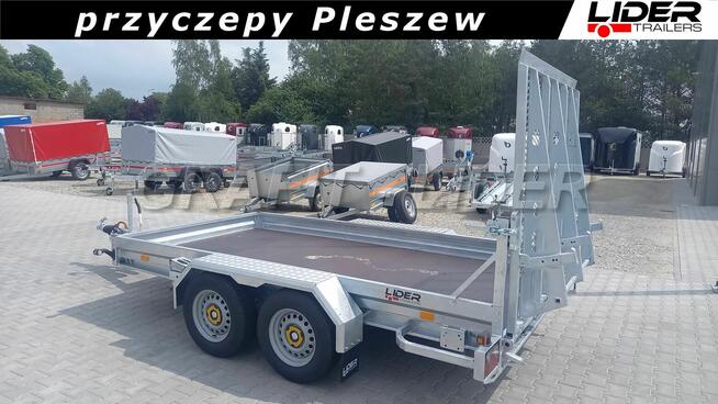 LT-165 przyczepa 350x180x20cm, do przewozu minikoparki