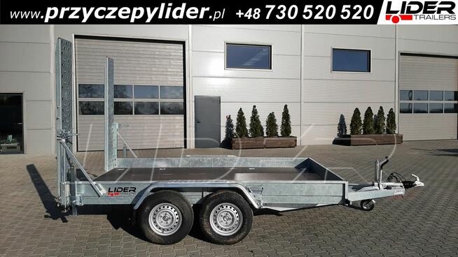 NW-049 przyczepa 350x196x18cm, do przewozu minikoparki