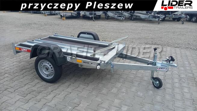 TM-337 przyczepa 200x120cm, MOTO 2 VER0 do 1 motocykla