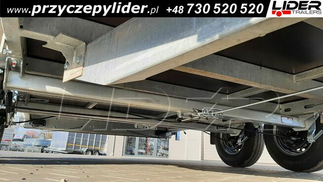 NW-050 przyczepa 350x196x18cm, do przewozu minikoparki