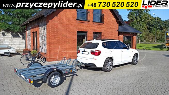 NP-075 przyczepa 225x148xcm N7-221 PM3 MOTO do 3 motocykli