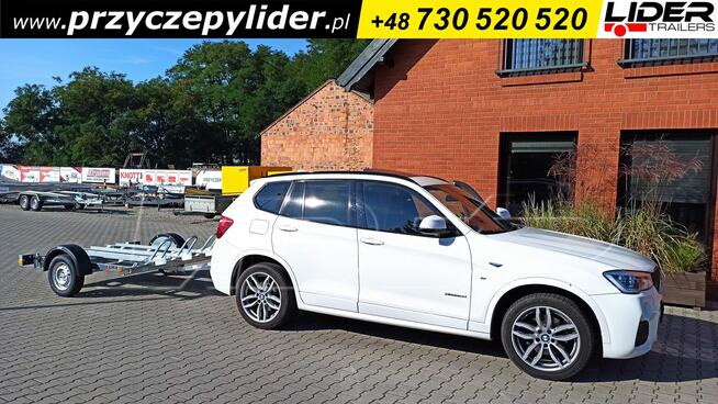 NP-075 przyczepa 225x148xcm N7-221 PM3 MOTO do 3 motocykli