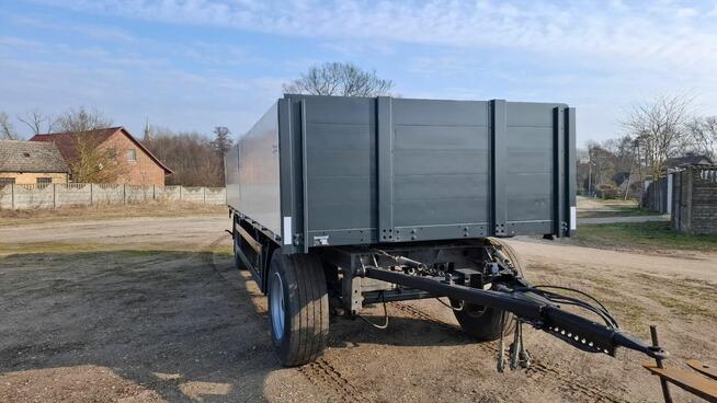 Przyczepa Ackermann Budowlana Skrzynia Odnowiona rama ocynko