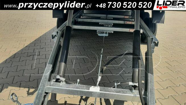 TM-383A przyczepa 593x215cm, Universal 6021 wychylana