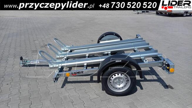 NP-075 przyczepa 225x148xcm N7-221 PM3 MOTO do 3 motocykli