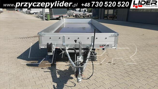 TM-385 przyczepa 593x215x30cm, Universal 6021/2 uchylna