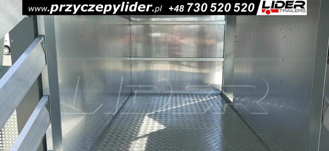 NW-008 przyczepa 258x140x148cm, do bydła, zwierząt