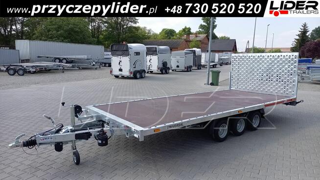 TM-355 przyczepa 511x215x30cm, Universal 5121 wychylana
