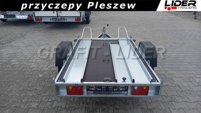 TM-337 przyczepa 200x120cm, MOTO 2 VER0 do 1 motocykla